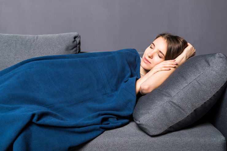 weighted blanket orange