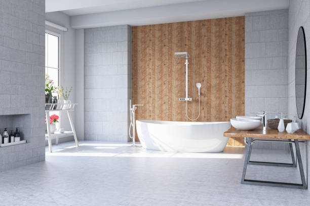 Patterned subway tiles